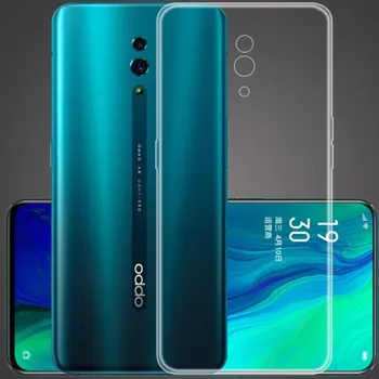 

100pcs 0.3mm Ultra Soft TPU Rubber Cover Clear Case For OPPO Reno 3 Pro Ace 2 Z 2Z A1K A11X A92S A52 Realme XT X Lite Find X2