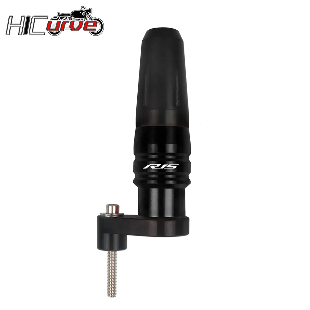 야마하 YZFR15 YZF-R15 YZF R15 2015-2019 오토바이 CNC 프레임 크래시 패드, 배기 슬라이더 크래시 보호대