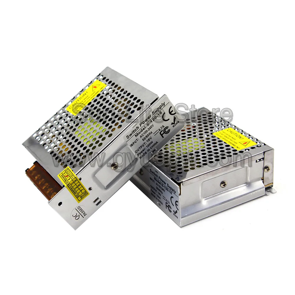 DC 18V Регулируемый импульсный источник питания 6.7A 120W трансформаторы 110V 220V for SMPS для ЧПУ маршрутизатор осветительный двигатель монитор доступа