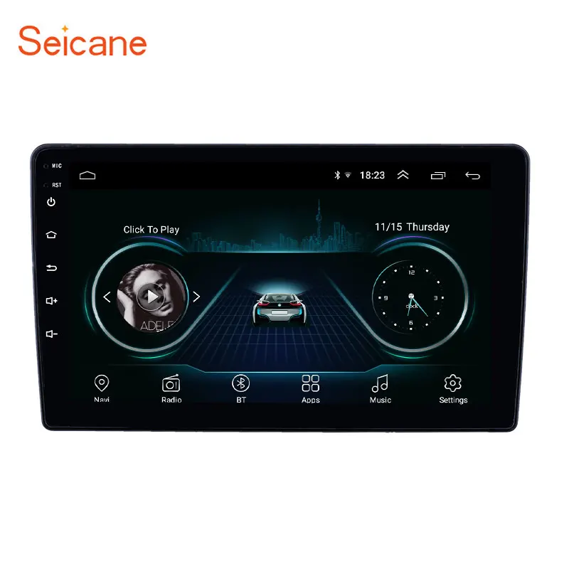 

Seicane Car Navi 2Din GPS AutoRadio Android8.1 HD for Renault Duster 2014-2016 2017 2018 support OBD2 SWC Carplay 2.5D screen 9