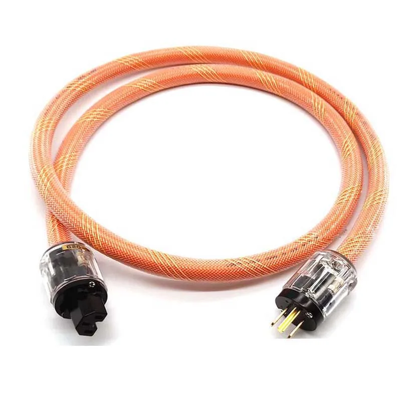 One Linn K800 5N OCC AC Power Cord Cable DIY US Plug amplifier power supply cable | Электроника