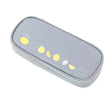 

Student Stationery Simple Oxford Cloth Stationery Box Creative Fruit Pattern Multifunctional Pencil Case