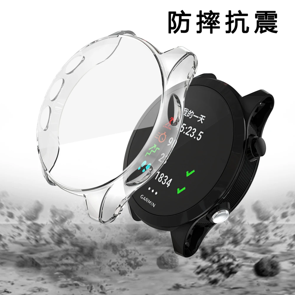 360 Тонкий чехол для часов Garmin Forerunner 935 945 чехол мягкий прозрачный TPU защита экрана противоударный корпус аксессуары для умных часов