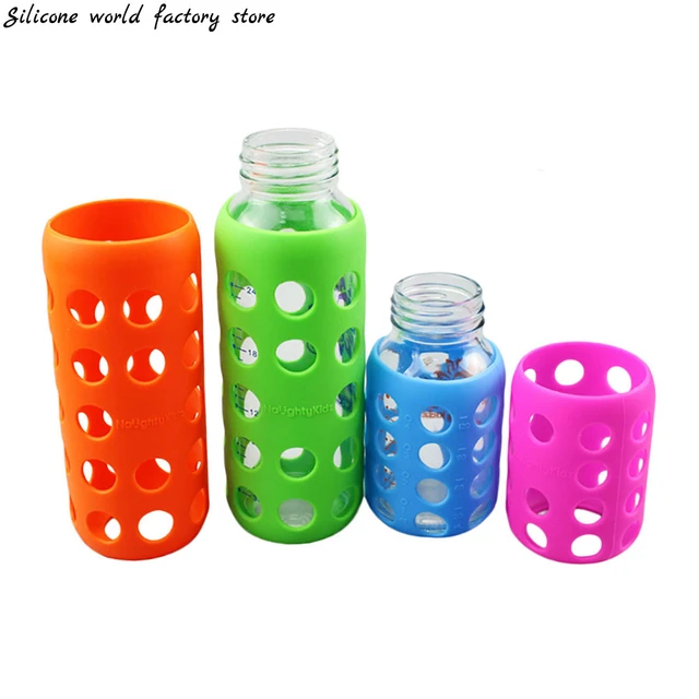 Silicone Water Bottle Protective Cover  Glass Water Bottle Silicone Cover  - 20cm - Aliexpress