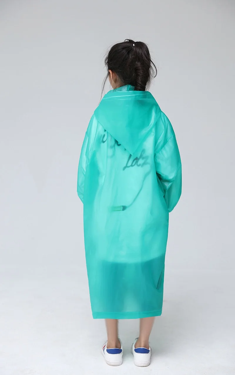 Модный утепленный детский плащ-дождевик для мальчиков и девочек, водонепроницаемый дождевик для прогулок, походов, путешествий, дождевик, костюм для дождливой погоды