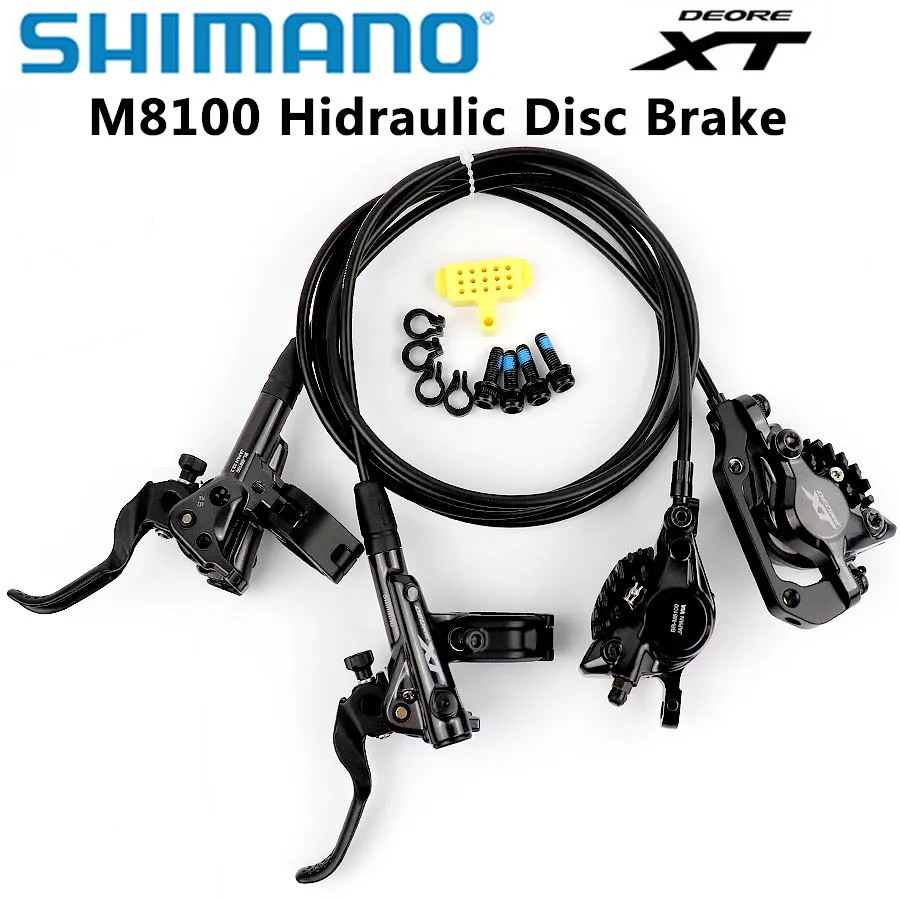Najtaniej Shimano Deore XT M8000 hamulec tarczowy rower górski XT hydrauliczny hamulec tarczowy 11 prędkości MTB ice tech lewy i prawy 1500 1600mm