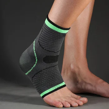 1Pcs Nylon Bandage Oefening Enkel Ondersteuning Duurzaam Protector Compressie Voetbal Running Enkelbrace Elastische Tobillera Deportiva 1Pcs Nylon Bandage Oefening Enkel Ondersteuning Duurzaam Protector Compressie Voetbal Running Enkelbrace Elastische Tobillera Deportiva