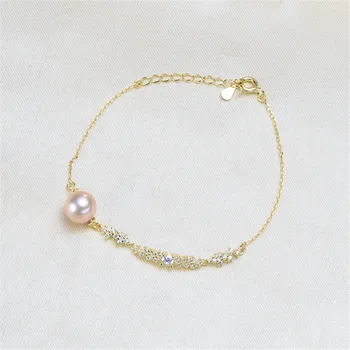 

Classic 925 Sterling silver chain accessories bracelet chain for jewelry making material