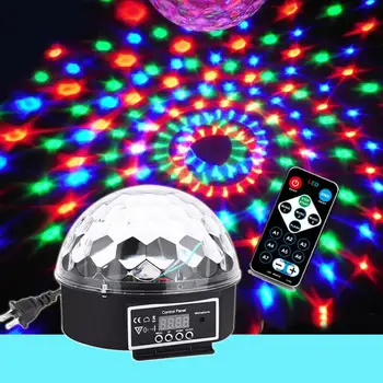 

Portable Voice Control RGB LED Light Ball KTV Disco Party Stage Effect Lamp