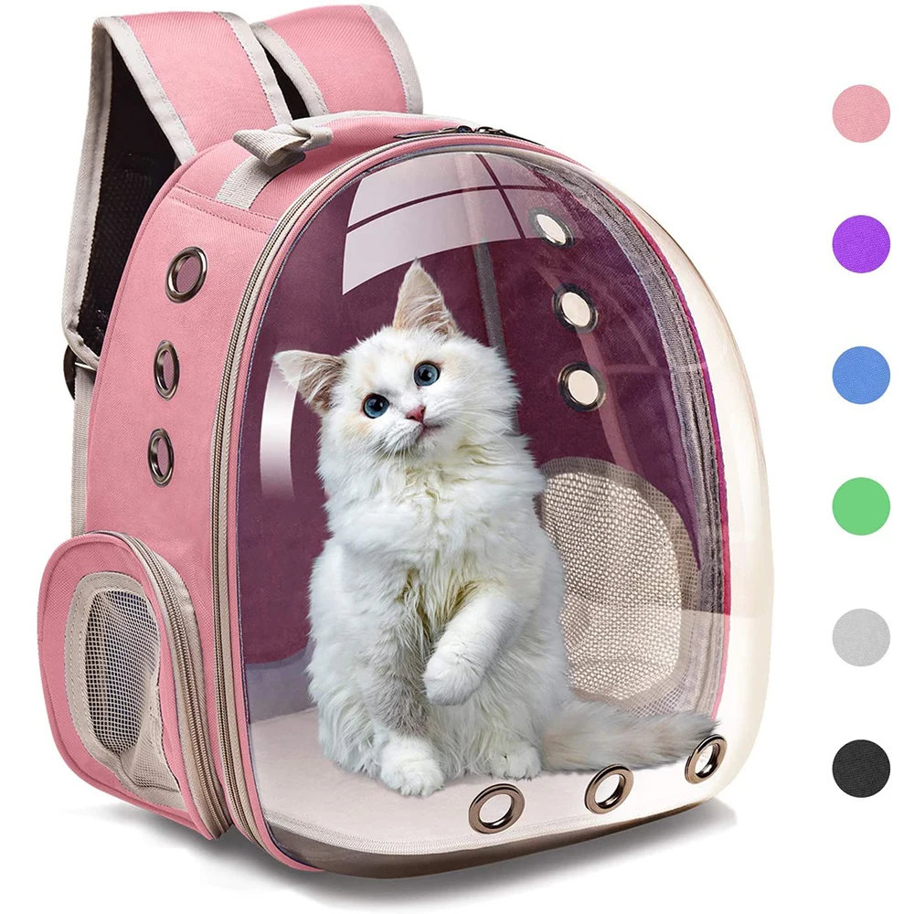 Cat Carrier Bags Breathable Pet Carriers Small Dog Cat Backpack Travel Space Capsule