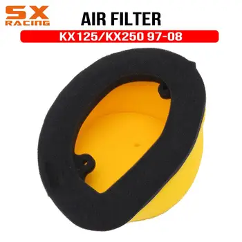 

Motorcycle High Quality Sponge Air Cleaner Filter Double Layer Foam For Kawasaki KX 125 250 KX125 KX250 1997-2008 97 98 99 00-08