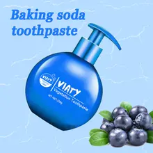 Новая отбеливающая зубная паста с прессом тип удаления пятен Зубная паста пищевая сода