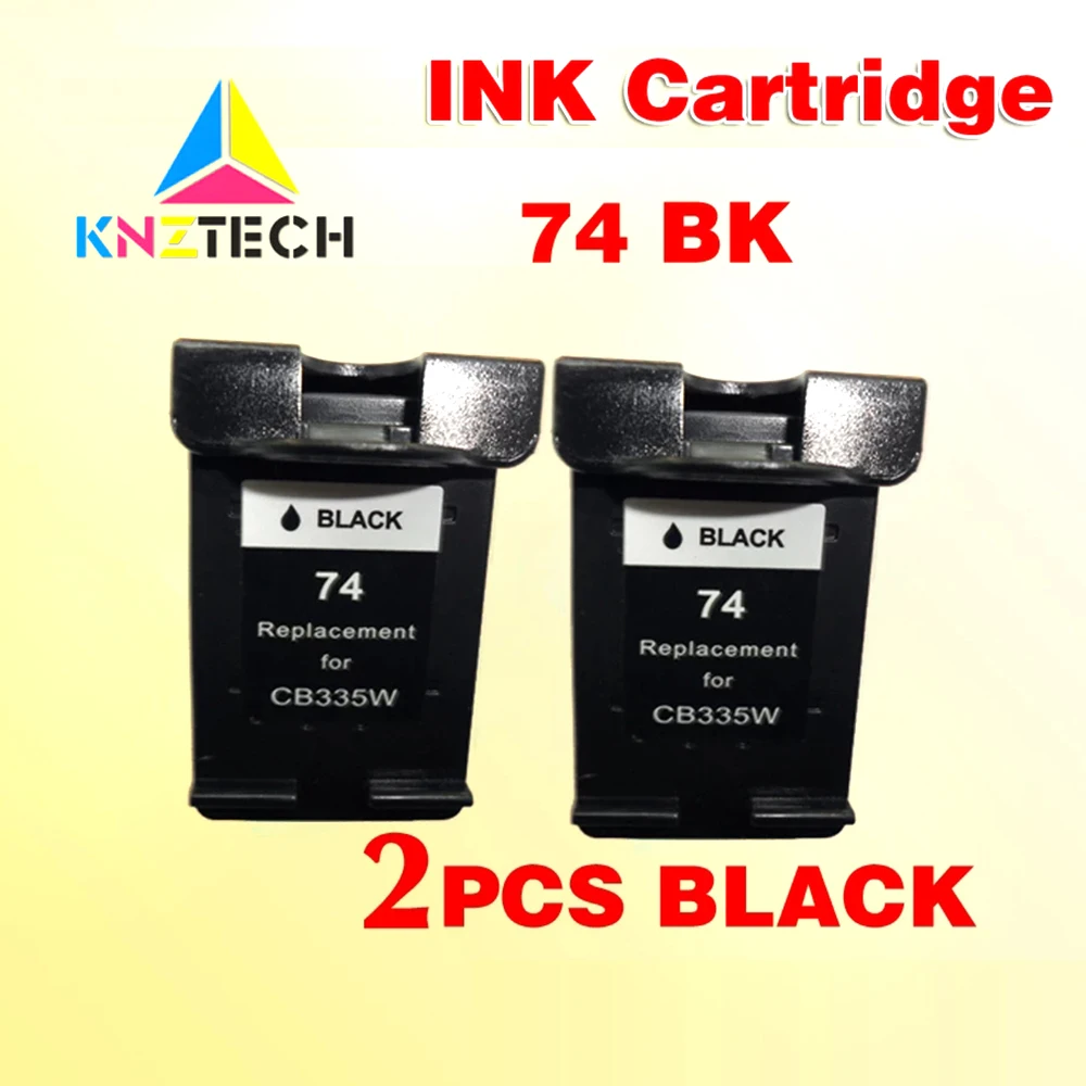 

2x compatible for74 black ink cartridge compatible for 74 74XL Deskjet D4260 photosmart C4280/C4385/C5280/D5360