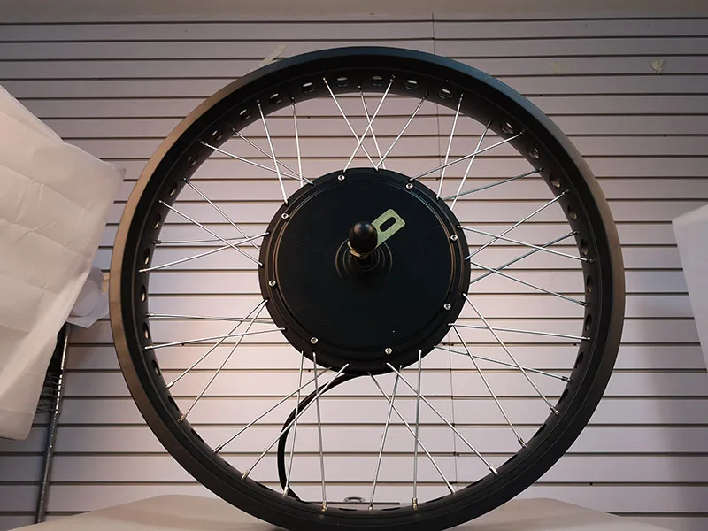 Фара для электровелосипеда в Conversion Kit 20 26 MTB мотор для центрального движения колеса Электрический мотор 72V с крупными покрышками для езды по 3000 Вт мотор для центрального движения заднее колесо комплект для электрического велосипеда