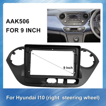 

Car Radio Fascia for Hyundai I10 2013 2014 2015 2016 (right) car Stereo Fascia DVD Panel Dash Kit Trim Surround Adapter Bezel