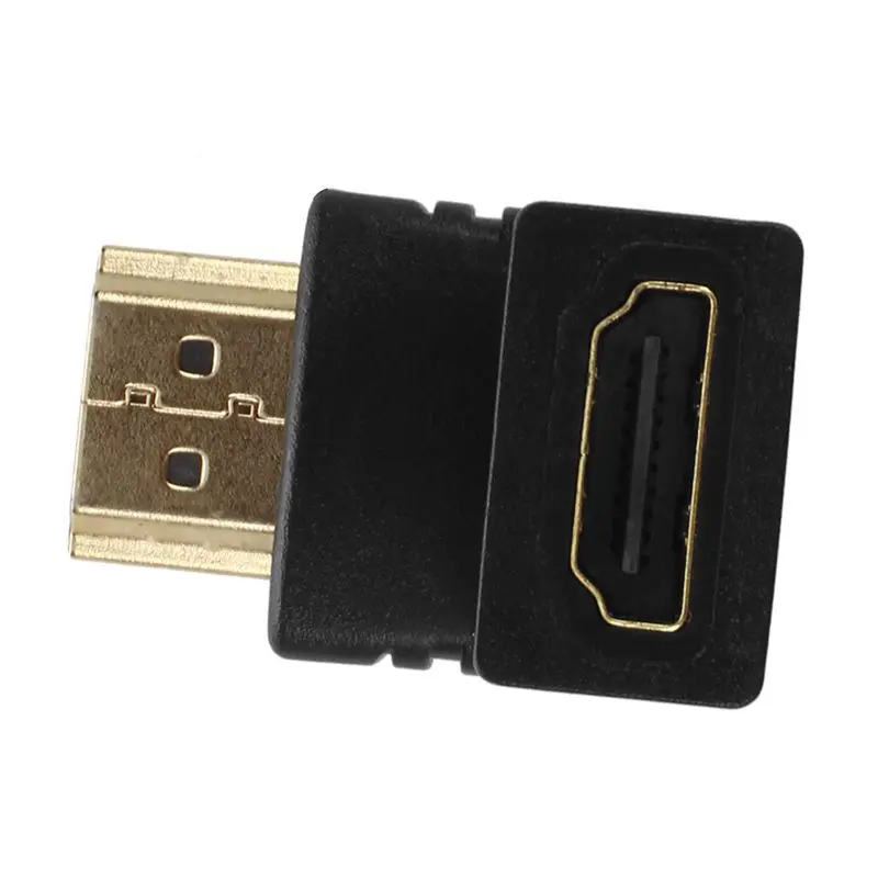 Видео AV адаптер HDMI мужчин и женщин локоть с прямым углом 90 градусов|Кабели HDMI| |