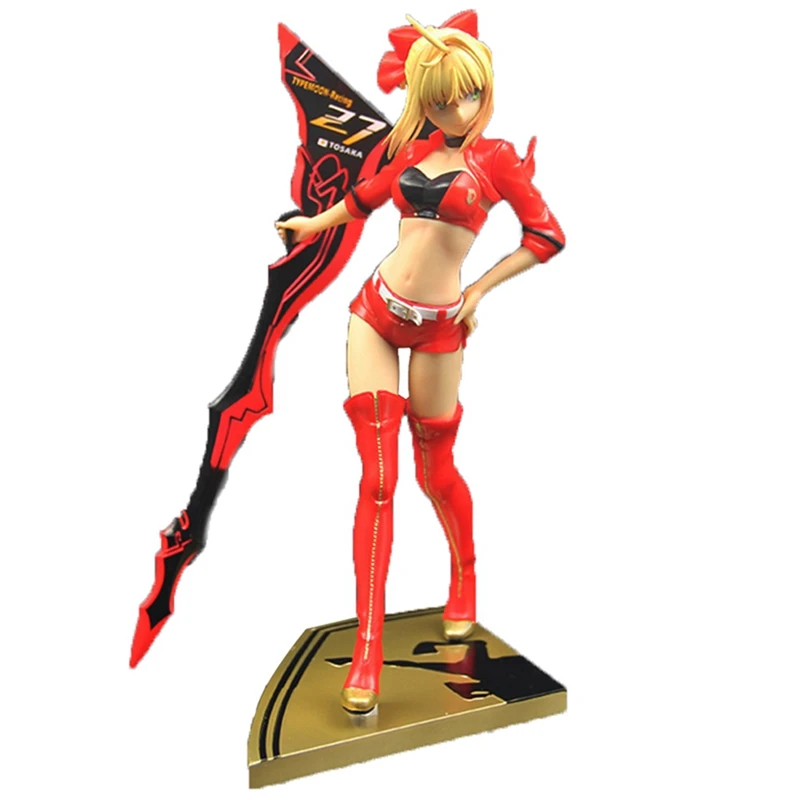 Фигурка Fate Stay Night, игрушка Fate Saber, красные гоночные костюмы, фигурка Нерон Клавдий, рождественский подарок для детей