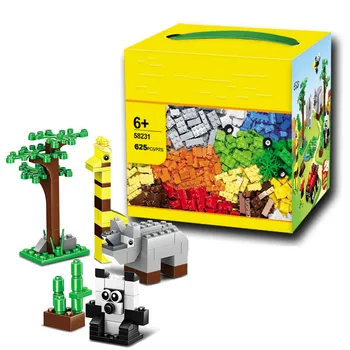 

58231 Classic Diy 625 Classic Creative Diy Brick Games Children's Educational Toys Christmas Gift
