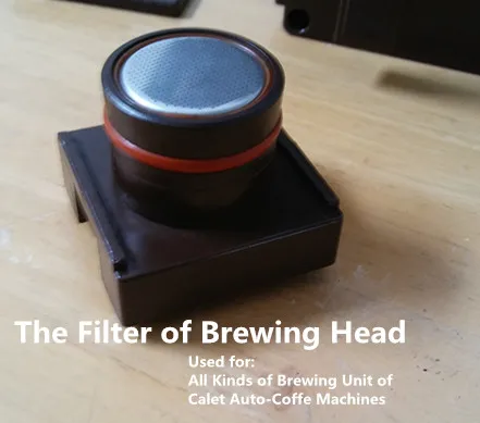 Calet coffee machine automatic Q001-Q007/S71-2/S8 machine brewing brewer Filter Brew Head coffee accessories components