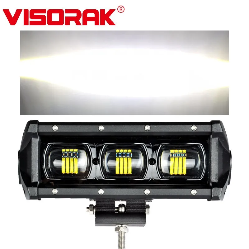 VISORAK 8 15 21 28 Большие размеры 34 41 47 (Европа) &quotдюймовый 9D внедорожный светодиодный