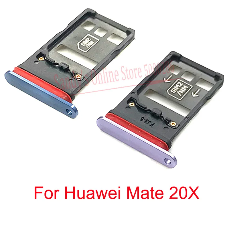 Лоток для Sim-карты Huawei Mate 20X 20 X держатель Micro лоток карт Mate20 | Мобильные телефоны и