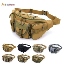 Горячая Спорт на открытом воздухе водонепроницаемая тактическая Практичная поясная Сумка пояс с карманами телефон камера сумки камуфляж Велоспорт бег Пешие прогулки сумки