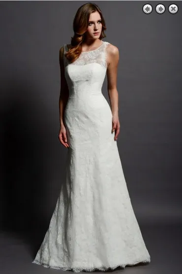 

Free shipping new fashion 2016 woman dress designer plus size long dress custommade white tulle lace backless wedding dresses