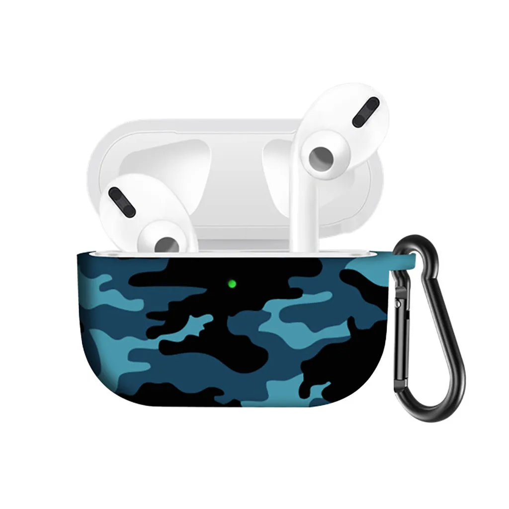 Чехол с принтом для Airpods Pro силиконовый беспроводной чехол для наушников для Air Pods Pro bluetooth-гарнитура защитный чехол для Apple 19Nov