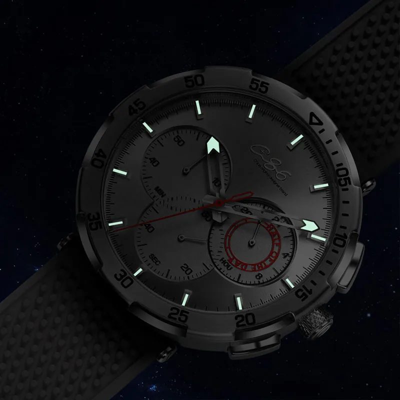  Xiaomi Youpin C+86 sports watch Multi-function chronograph dial SEIKO core Luminous function 30 met