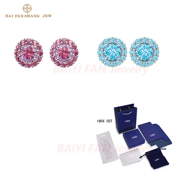 

2020 Fashion Jewelry SWA New Pleasant Pierced Earrings Shiny Round Crystal Earrings Women Luxury Jewelry Romantic Gift