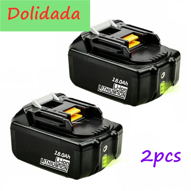 Оригинал для Makita 18V 18000mAh 18.0Ah перезаряжаемые электроинструменты батарея с