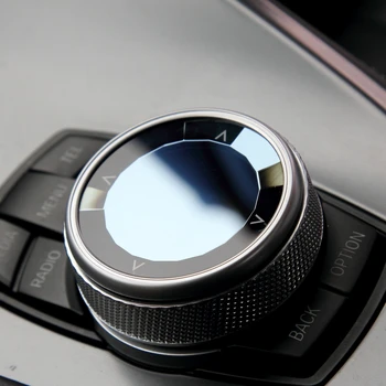 

NBT 7 touches bouton automatique boutons en cristal multimédia Idrive voiture accessoires pièces contrôleur manuel modification