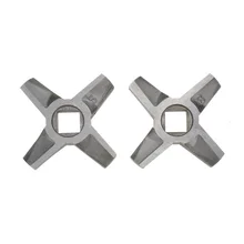 

2Pcs Meat Grinder Parts Kitchen Appliance Spare Parts Electric Meat Grinder Blade Mincer Knife For Zelmer Meat Grinder Knife