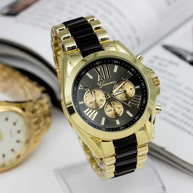 New Fashion Luxury Classic Men Stainless Steel Quartz Analog Wrist Watch 6