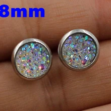 50 пар в партии Новая мода смешанные красивые серьги из нержавеющей стали для женщин и мужчин ювелирные изделия оптом цена