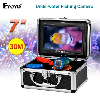 

Eyoyo CR110-7 Original 15M 6400mAh Underwater Fishing Camera Fish Finder Waterproof underwater camera for fishing 12pcs infrared