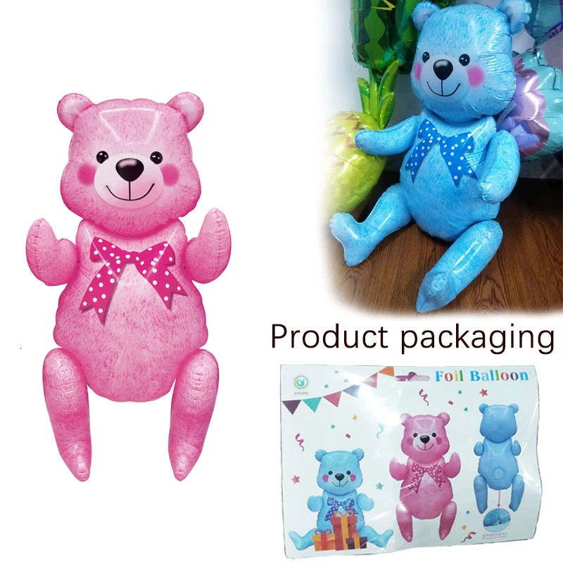 1pc Assembling Joint Bear 1st Happy Birthday Party Decorations