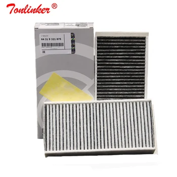 

Cabin Filter 64319321875 2Pcs For Bmw F45 F46 214d 216i 218i 220i 225i/F48 X1/F39 X2 2013-2019 Carbon Filter Car Accessories