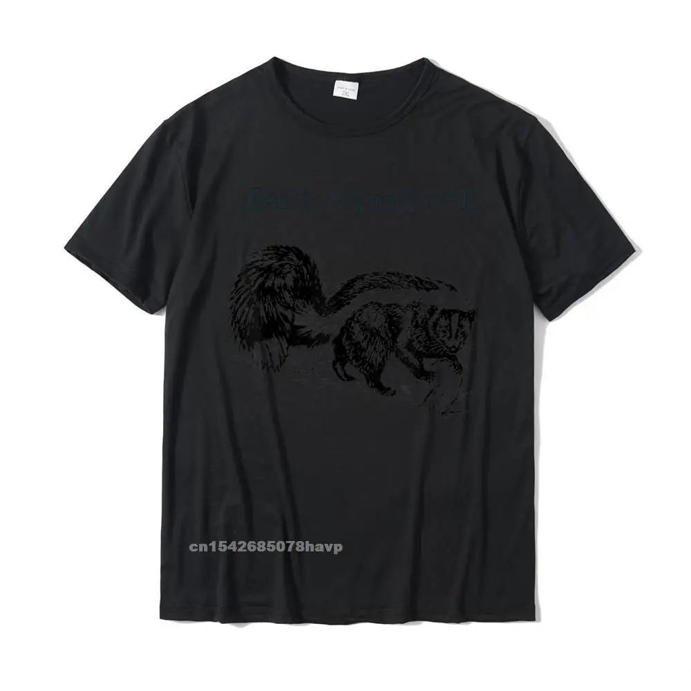 comfortable T Shirts Short Sleeve Leisure Retro Men's NEW YEAR DAY Tops Shirts Leisure Top T-shirts Round Collar 100% Cotton Funny Fart Squirrel Skunk Wrong Animal Name Stupid Gag Joke T-Shirt__71. black