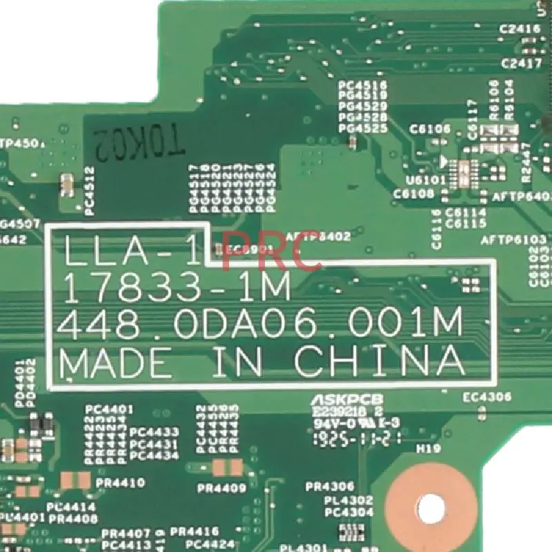 02DC242 For LENOVO Thinkpad YOGA 11E Celeron N4100