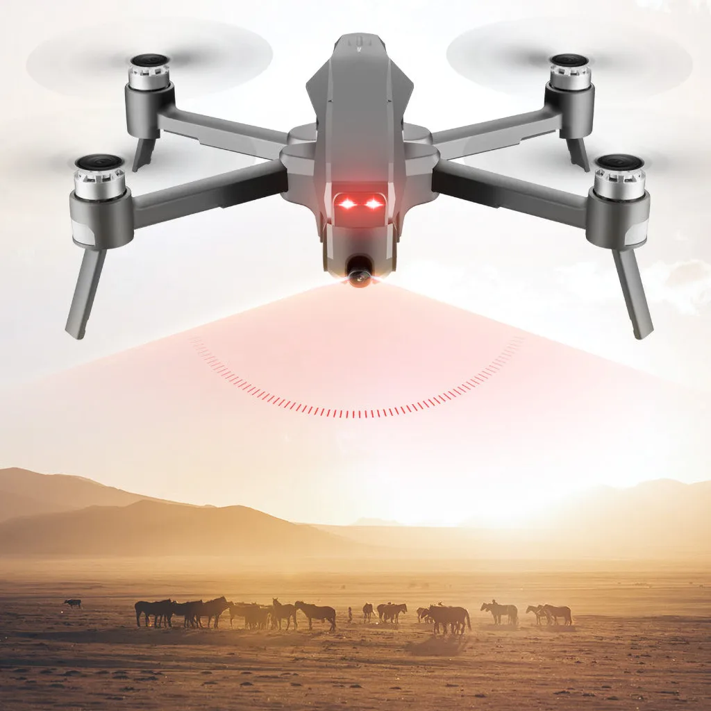 Gps 5G wifi FPV 4K Ультра-Регулируемая HD камера бесщеточный складной Радиоуправляемый Дрон