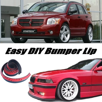 

NOVOVISU Bumper Lip Deflector Lips For Dodge Caliber Front Spoiler Skirt For Car Tuning / Body Kit / Strip