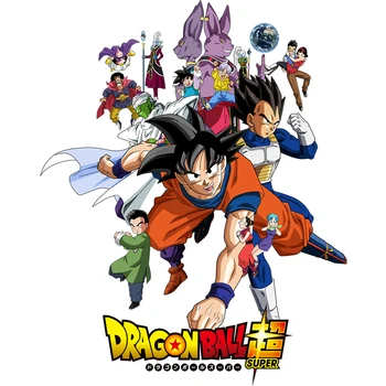 Three Ratels CLZ115 Dragon Ball Super Cartoon wall stickers Kids Room Wall Laptop Kitchen Waredrobe