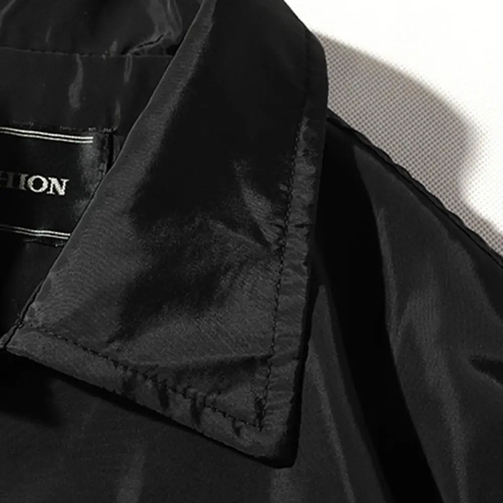 Men's Long Sleeve Shirt New Style Fashionable Loose Lapel Coat Large Comfortable Solid Color Coat Outdoor Sport Jacket Coat