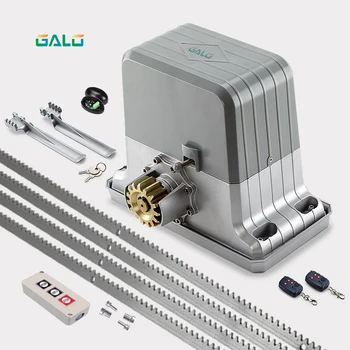 

Heavy duty automatic electric sliding gate door motor engine opener with 4m racks (remotr control QTY/sensor/button optional)