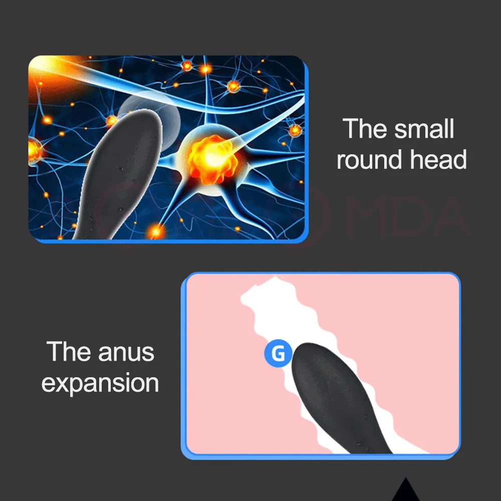 Anal Plug Inflatable Man Prostate Vibrator Massager Remote Male Vibrator Sex Anal Vibrators Sex Toys Huge Creampie Dildo for Men (12)