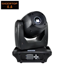 Gigertop TP-L606B 100W Светодиодный прожектор движушийся головной светильник уплотненный Размеры высокое Мощность DMX 13 Каналы 3 фасеток луч Спот сценическое освещение