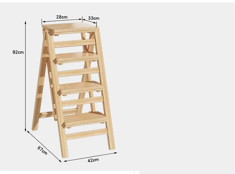 Стул для помещений Escalon складной Escalera Para Cocina Ottoman маленький деревянный стул Merdiven Escaleta стремянка