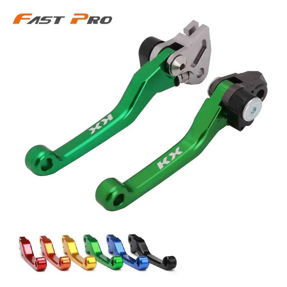 Мотоцикл CNC Pivot Тормозная рукоятка сцепления Рычаг для Kawasaki KX65 KX85 KX125 KX250 KX250F KLX450R KDX200 Байк мотокросса