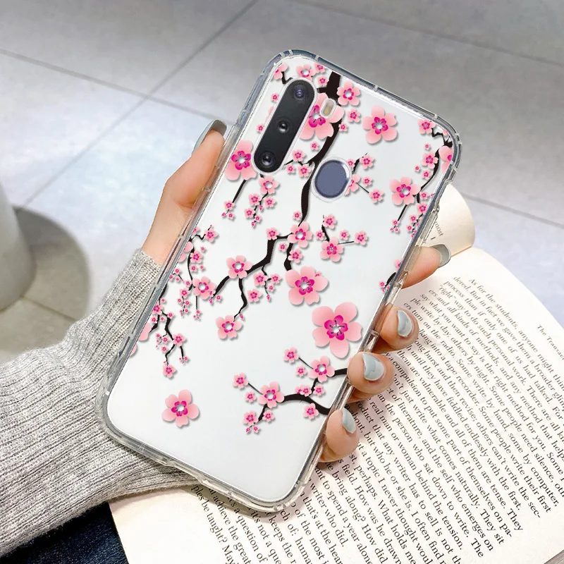 Clear Phone Case For Samsung A51 Case For Samsung Galaxy A32 A12 A22 A71 A72 A52 A52S A82 A21 A41 A11 A31 A50S Shockproof Cover